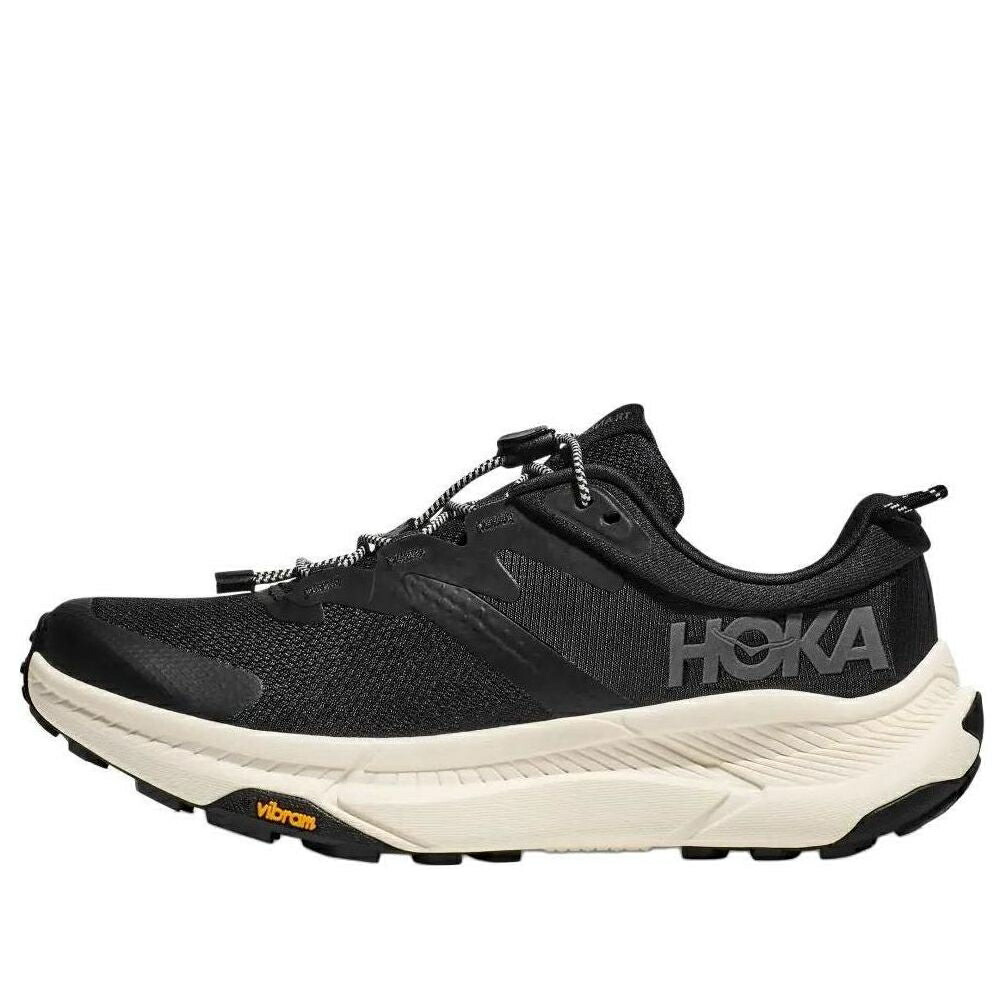 ホカオネオネ 黒色 ブラック 'BLACK ALABASTER' スニーカー メンズ HOKA ONE ONE HOKA ONE TRANSPORT 1123153-BKLB / BLACK ALABASTER