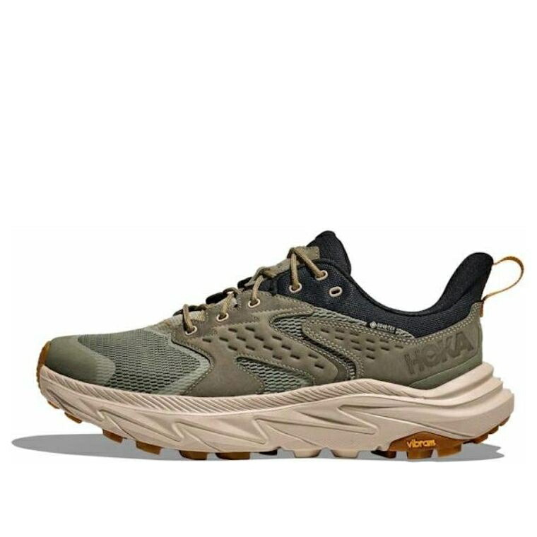 ホカオネオネ ゴアテックス EA OATMEAL スニーカー メンズ HOKA ONE ONE HOKA ONE ANACAPA 2 LOW GORE-TEX MOSS 1141632-SMSST / SEA MOSS OATMEAL