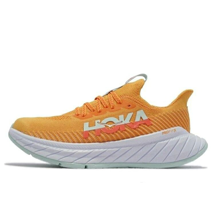 ホカオネオネ 炭素 黄味がかった 黄色 \u0027RADIANT CAMELLIA\u0027 スニーカー メンズ HOKA ONE ONE HOKA ONE CARBON X 3 YELLOW 1123192-RYCM / RADIANT YELLOW CAMELLIA