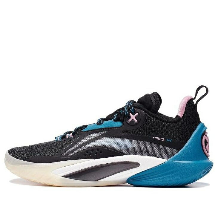リーニン スピード 青色 ブルー 黒色 ブラック ピンク 白色 ホワイト 'BLACK PINK' スニーカー メンズ LI-NING SPEED 10 BLUE ABAT085-3 / BLACK BLUE PINK WHITE 29,250円