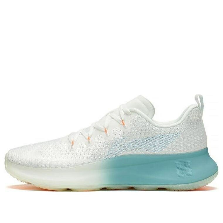 リーニン 青碧 青碧 白いこと 白いこと 橙 オレンジ色 \u0027WHITE ORANGE\u0027 スニーカー メンズ LI-NING NO BOUNDARIES 4 ICE BLUE AFVS007-3 / WHITE BLUE ORANGE