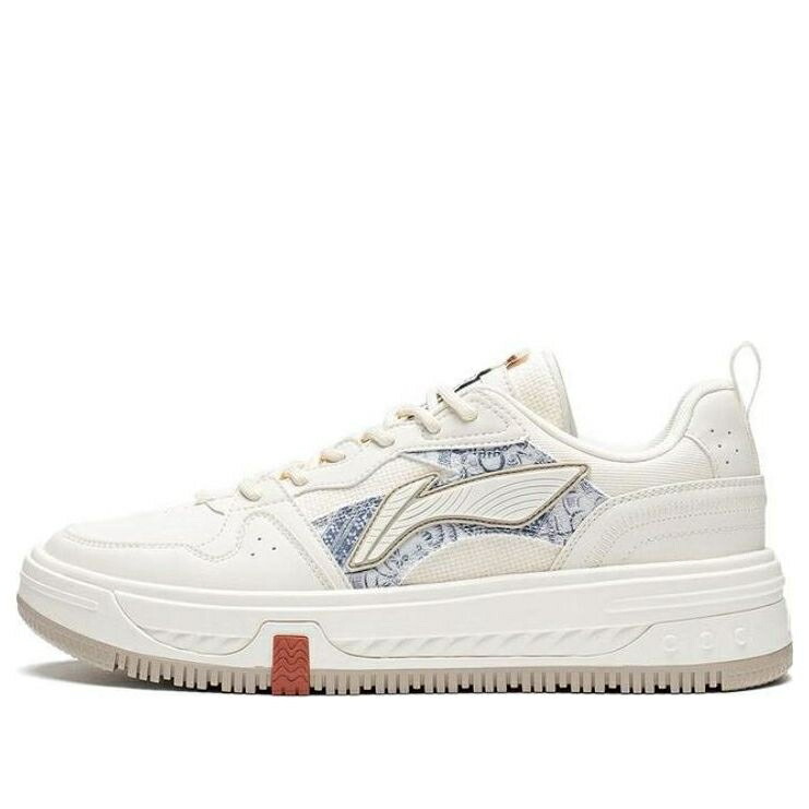 リーニン 白色 ホワイト ベージュ 'CREAM WHITE' スニーカー レディース LI-NING (WMNS) XINGCHUAN V2 AGCT144-4 / WHITE BEIGE