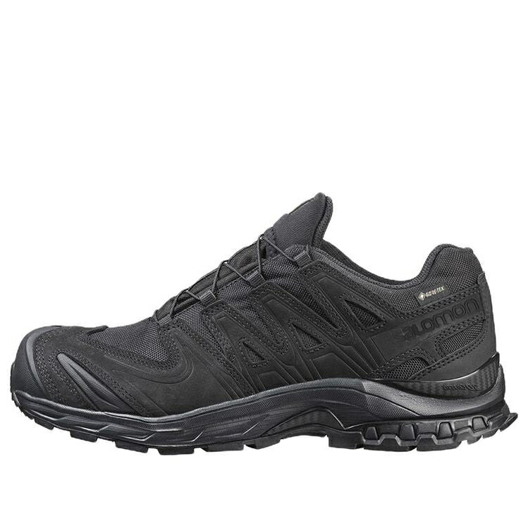 サロモン ゴアテックス 黒色 ブラック BLACK スニーカー メンズ SALOMON XA FORCES GORE-TEX 409216 / BLACK