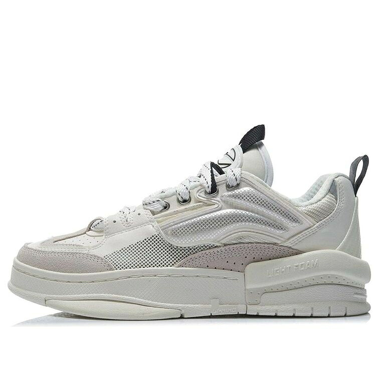 リーニン 白いこと 白いこと \u0027SNOW WHITE\u0027 スニーカー メンズ LI-NING SUPERWAVE GOLDEN AGCR271-2 / WHITE