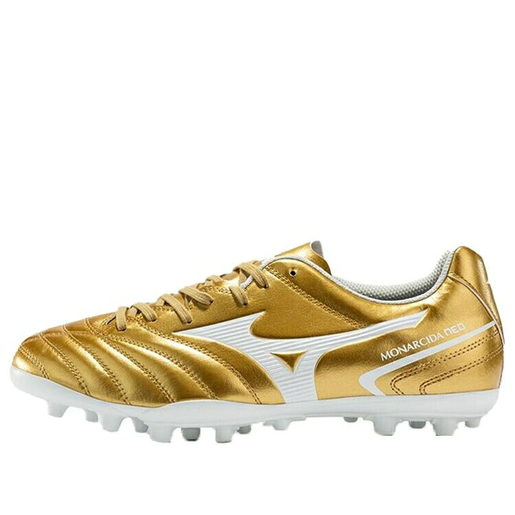 ミズノ ネオ スニーカー 運動すること靴 ゴールド スニーカー メンズ MIZUNO NEO II FOOTBALL SHOES GOLD P1GA210650 /