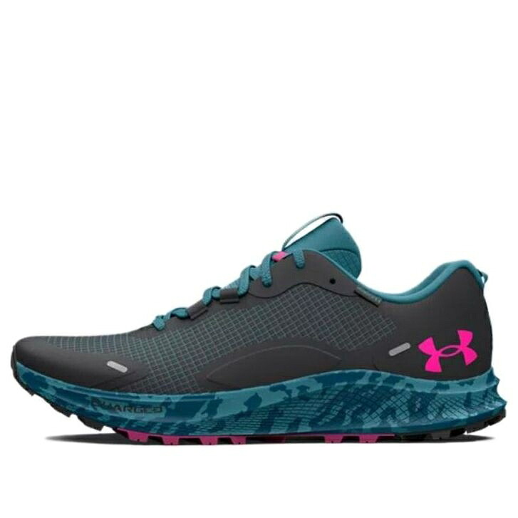 バンディット 薄墨色 薄墨色 アンダーアーマー \u0027GREY CAMO\u0027 スニーカー レディース UNDER ARMOUR (WMNS) UNDER ARMOUR CHARGED BANDIT TRAIL 2 STILL WATER 3024763-101 / JET GREY STILL WATER