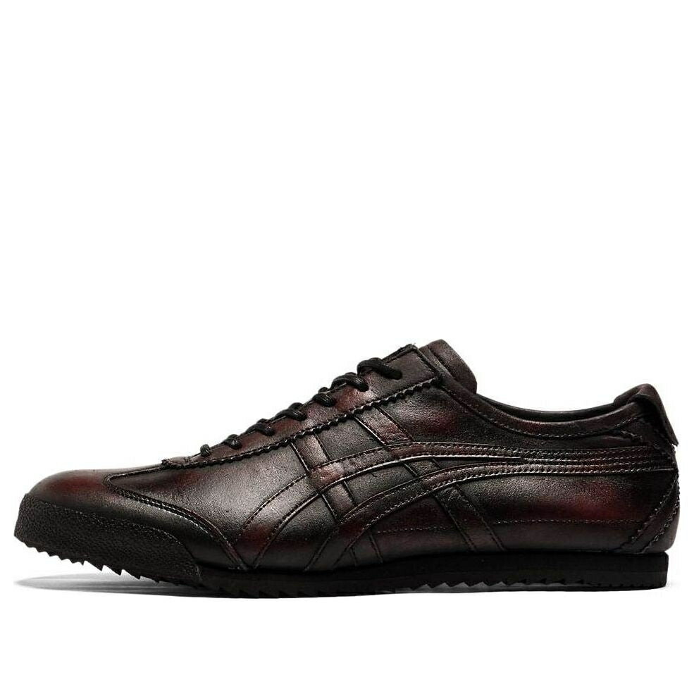 メキシコ デラックス クラシック 黒色 ブラック 赤 レッド オニツカタイガー 'BLACK RED' スニーカー メンズ ONITSUKA TIGER ONITSUKA TIGER MEXICO 66 DELUXE CLASSIC 1181A604-001 / BLACK CLASSIC RED