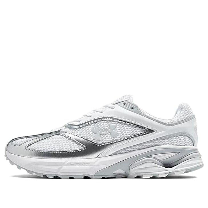 白色 ホワイト 銀色 シルバー アンダーアーマー 'WHITE SILVER' スニーカー メンズ UNDER ARMOUR UNDER ARMOUR HOVR APPARITION METALLIC 3027595-111 / WHITE METALLIC SILVER