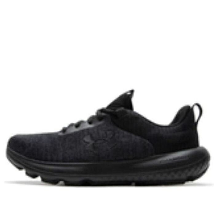 スニーカー 運動すること靴 黒いこと 黒いこと アンダーアーマー \u0027BLACK\u0027 スニーカー レディース UNDER ARMOUR (WMNS) UNDER ARMOUR CHARGED REVITALIZE RUNNING SHOES 3026683-002 / BLACK
