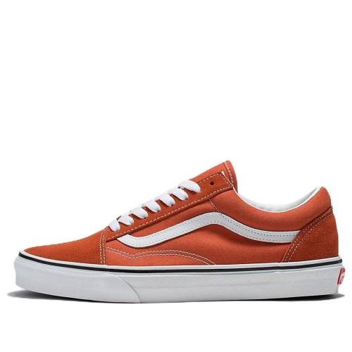 ヴァンズ バンズ 橙 オレンジ色 白いこと 白いこと 年寄りの学院 \u0027ORANGE WHITE\u0027 スニーカー メンズ VANS OLD SKOOL VR3 THEORY VN0005UFGWP / ORANGE WHITE