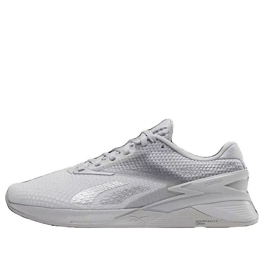 リーボック ナノ 灰色 グレー 銀色 シルバー ピュア 'PURE METALLIC' スニーカー レディース REEBOK (WMNS) NANO X3 GREY SILVER 100033775 / PURE GREY PURE GREY SILVER