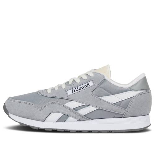 リーボック クラシック ナイロン 灰色 グレー 白色 ホワイト GREY スニーカー メンズ REEBOK X JJJJOUND CLASSIC NYLON 100206796 / TRUE GREY 3 WHITE ALABASTER