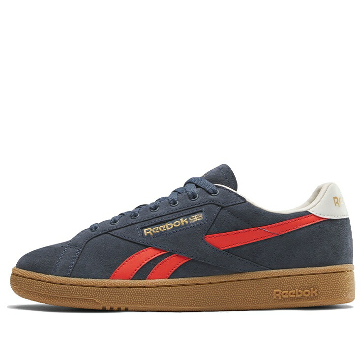 リーボック クラブ 青色 ブルー 赤 レッド BLUE RED スニーカー メンズ REEBOK CLUB C GROUNDS 100074847 / BLUE RED GUM