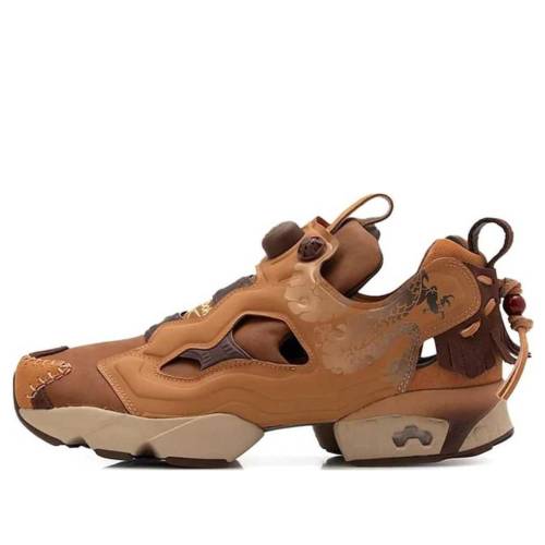 リーボック 茶色 ブラウン インスタポンプフューリー CHINESE YEAR スニーカー メンズ REEBOK INSTAPUMP FURY 94 NEW 100207246 / BROWN TAN