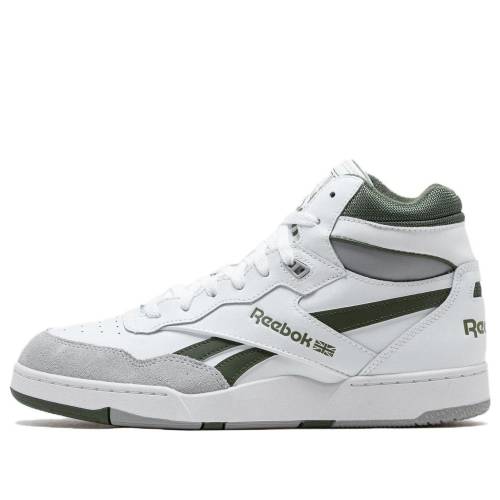 リーボック ミッド 白いこと 白いこと 薄墨色 薄墨色 緑 緑であること \u0027WHITE GREEN\u0027 スニーカー メンズ REEBOK BB 4000 II MID VARSITY 100032748 / WHITE COLD GREY VARSITY GREEN