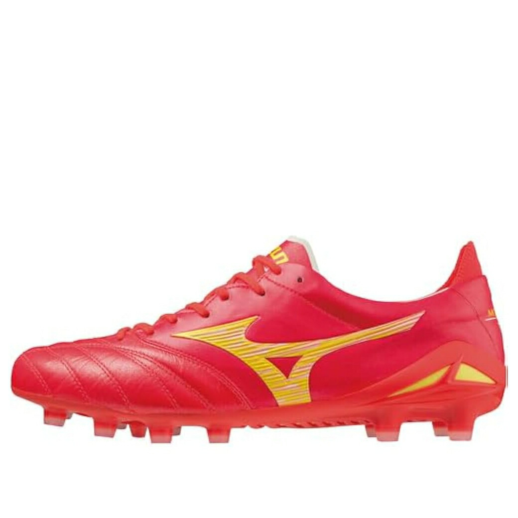 ミズノ ネオ 赤 レッド 黄色 イエロー 'RED YELLOW' スニーカー メンズ MIZUNO MORELIA NEO 4 JAPAN P1GA233064 / RED YELLOW