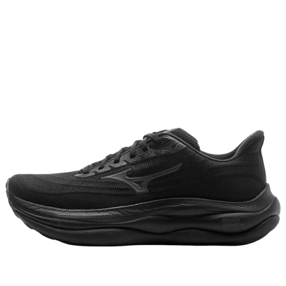 ミズノ 縮くれる ウェイブ 天の原 黒いこと 黒いこと \u0027ALL BLACK\u0027 スニーカー メンズ MIZUNO WAVE SKY 9 J1GD255308 / BLACK メンズ靴-靴-スニーカー