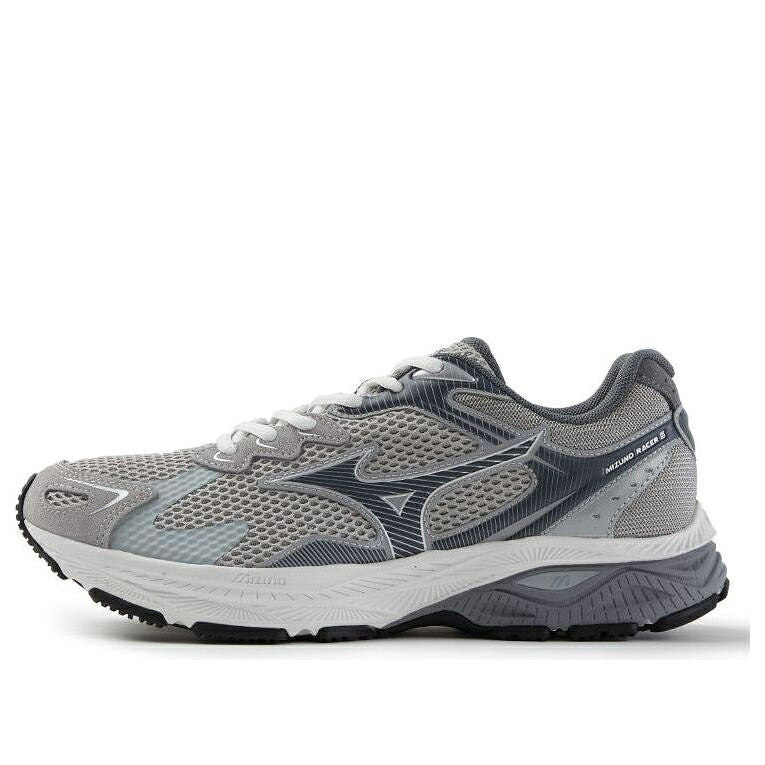 ミズノ 白いこと 白いこと 薄墨色 薄墨色 薄墨色 \u0027WHITE GRAY\u0027 スニーカー メンズ MIZUNO RACER S AND D1GH223509 / WHITE GRAY
