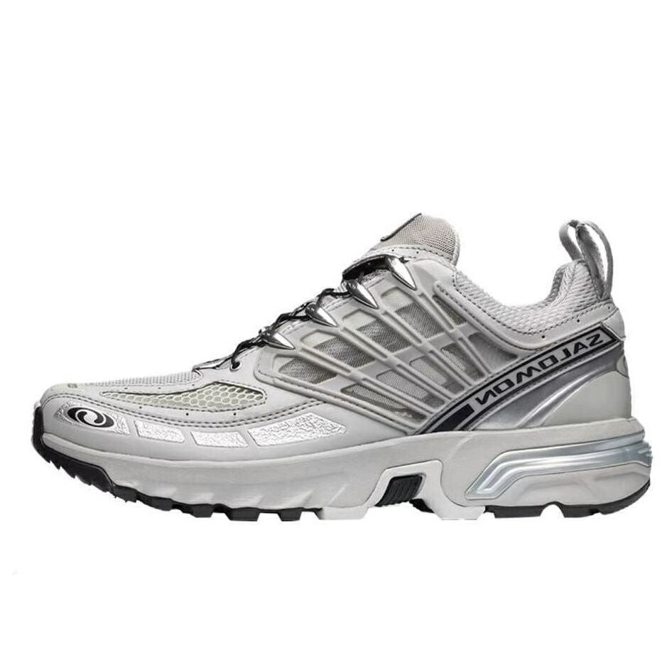 サロモン プロ 銀色 シルバー メタル METAL METALLIC スニーカー メンズ SALOMON ACS PRO SILVER 472991 / METAL SILVER METALLIC