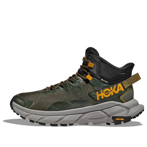 ホカオネオネ バッグ 緑 グリーン 'DUFFEL AVOCADO' スニーカー メンズ HOKA ONE ONE HOKA ONE TRAIL CODE GTX BAG 1123165-DBAV / DARK GREEN