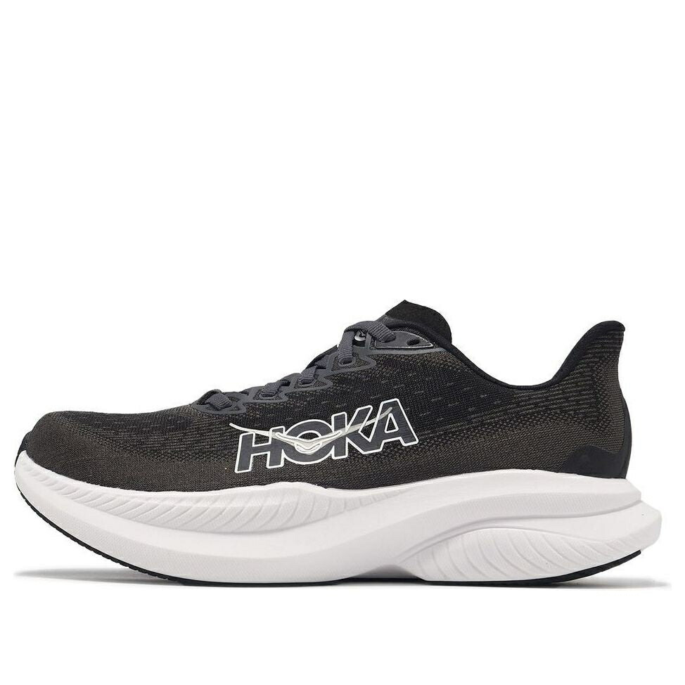 ホカオネオネ 黒色 ブラック 白色 ホワイト 'BLACK WHITE' スニーカー レディース HOKA ONE ONE (WMNS) HOKA ONE MACH 6 WIDE 1147834-BWHT / BLACK WHITE