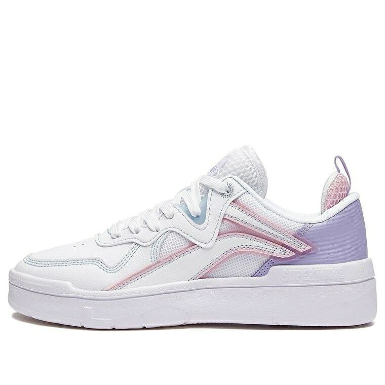 リーニン 点火装置 サクラ色 白いこと 白いこと 紫 パープル \u0027WHITE PURPLE\u0027 スニーカー レディース LI-NING (WMNS) SUPERWAVE LITE PINK AGCS098-2 / WHITE PINK PURPLE