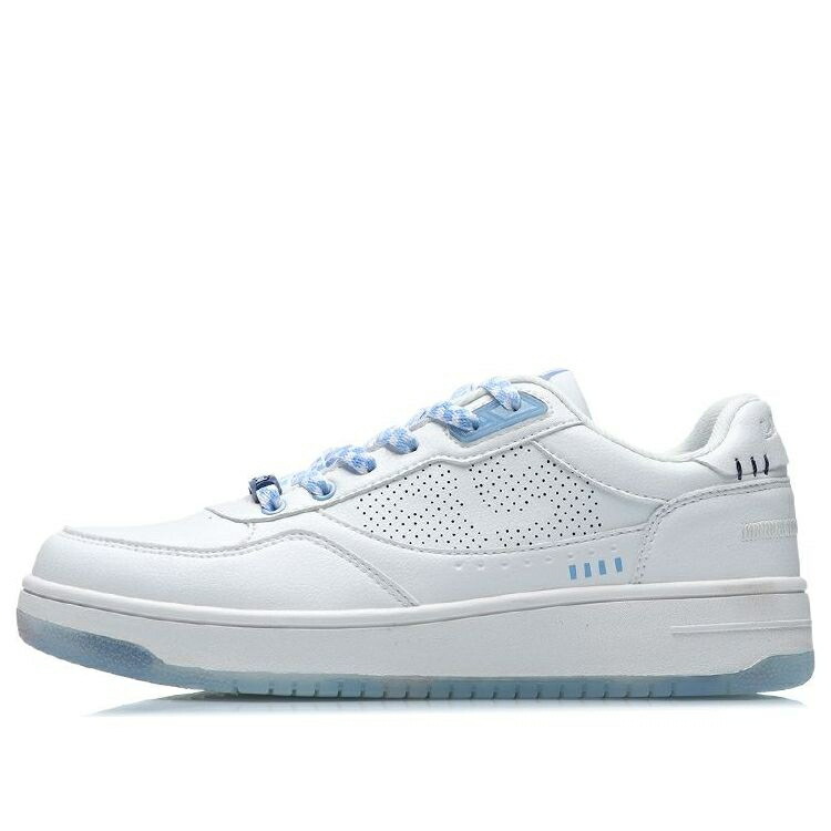 リーニン 古典派音楽 白いこと 白いこと 青味 青み \u0027WHITE BLUE\u0027 スニーカー メンズ LI-NING CLASSIC CUSHION AGCR203-2 / WHITE BLUE