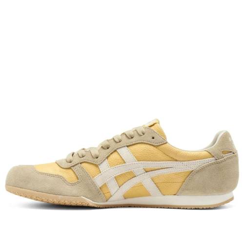 茶色 ブラウン クリーム オニツカタイガー 'MINERAL CREAM' スニーカー メンズ ONITSUKA TIGER ONITSUKA TIGER SERRANO VIN BROWN 1183C285-201 / MINERAL BROWN CREAM