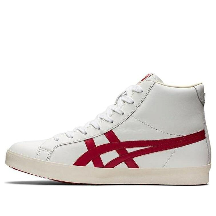 ファブレ 古典派音楽 白いこと 白いこと 赤 赤いこと オニツカタイガー \u0027WHITE RED\u0027 スニーカー メンズ ONITSUKA TIGER ONITSUKA TIGER FABRE HI NM CLASSIC 1183B439-100 / WHITE CLASSIC RED