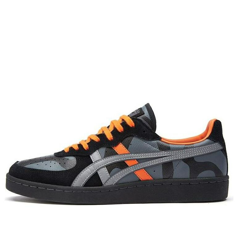 薄墨色 薄墨色 黒いこと 黒いこと 橙 オレンジ色 オニツカタイガー \u0027BLACK ORANGE\u0027 スニーカー メンズ ONITSUKA TIGER ONITSUKA TIGER GSM GREY 1183B842-001 / BLACK GREY ORANGE