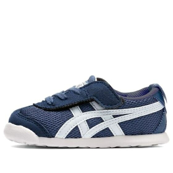 メキシコ 青色 ブルー オニツカタイガー 'NAVY WHITE' ベビー ONITSUKA TIGER (TD) ONITSUKA TIGER MEXICO 66 1184A129-400 / DARK BLUE