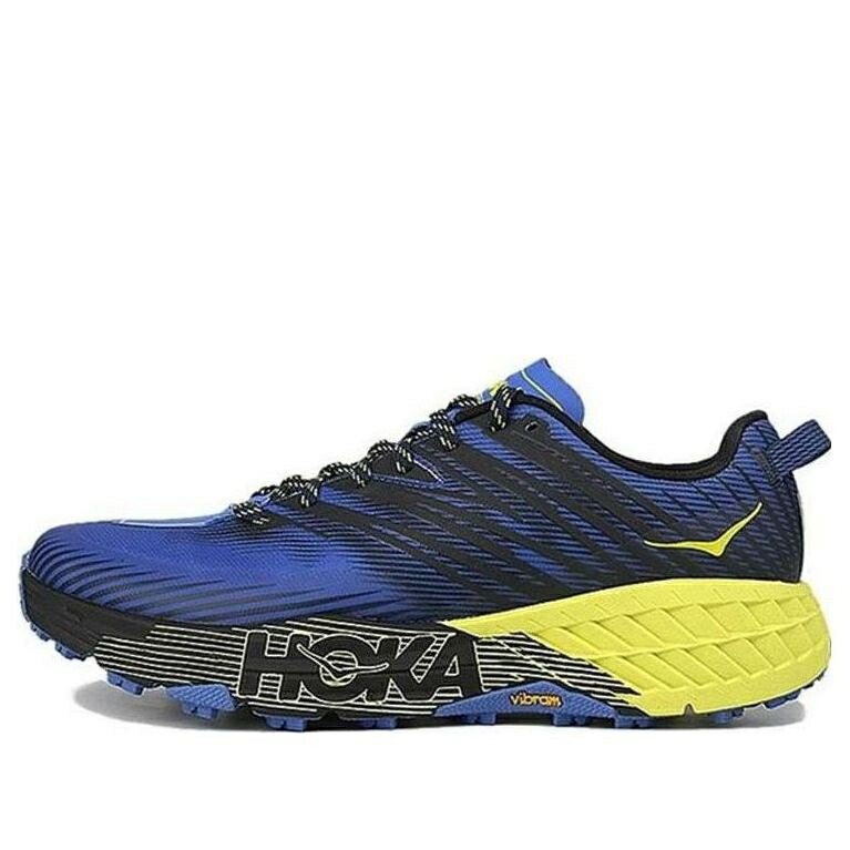 ホカオネオネ 青色 ブルー 黄色 イエロー 'BLUE YELLOW' スニーカー メンズ HOKA ONE ONE HOKA ONE SPEEDGOAT 4 1106528-BIEP / BLUE YELLOW 72,400円