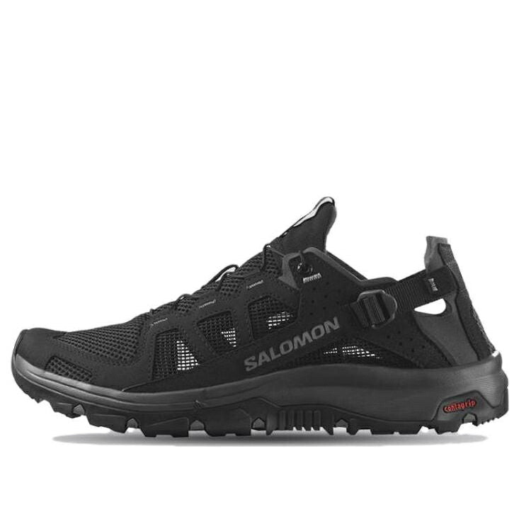 サロモン 黒いこと 黒いこと \u0027BLACK\u0027 スニーカー メンズ SALOMON TECHAMPHIBIAN 5 471151 / BLACK