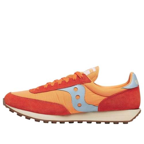 サッカニー 調教師 橙 オレンジ色 天の原 \u0027ORANGE SKY\u0027 スニーカー メンズ SAUCONY TRAINER 80 S70884-7 / ORANGE SKY