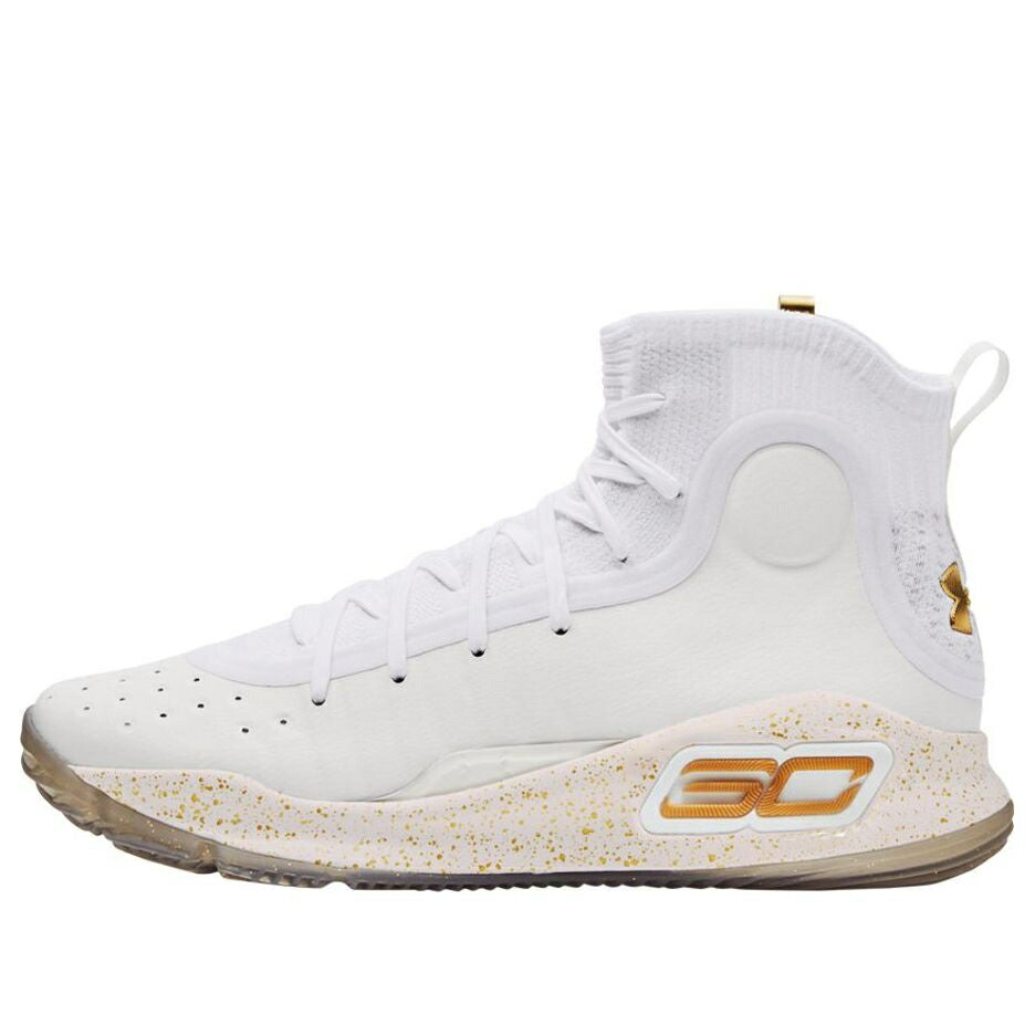 カリー ゴールド アンダーアーマー 'WHITE GOLD' スニーカー メンズ UNDER ARMOUR UNDER ARMOUR CURRY 4 RETRO 2024 1298306-111 / LEMON ICE METALLIC GOLD