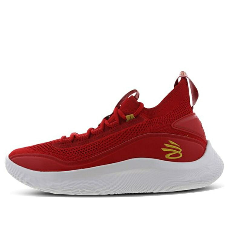 カリー 赤 レッド ゴールド 白色 ホワイト アンダーアーマー CHINESE YEAR スニーカー メンズ UNDER ARMOUR UNDER ARMOUR CURRY 8 NEW 3024035-600 / RED GOLD WHITE