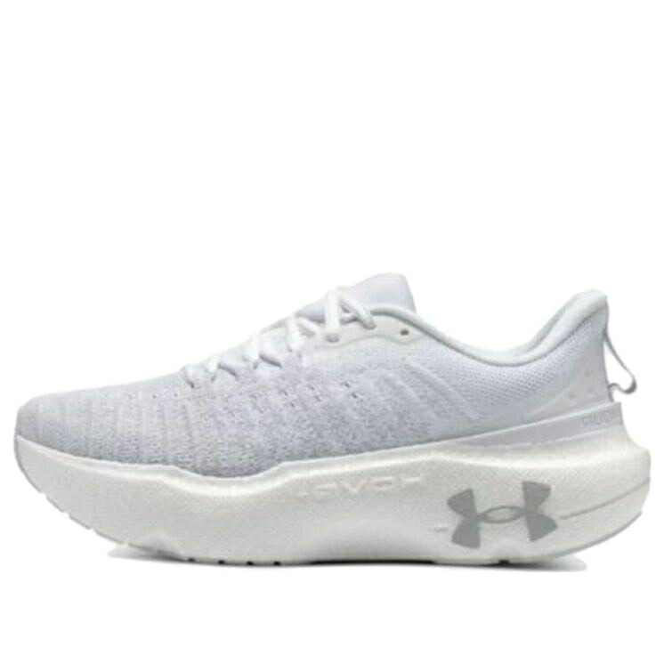 エリート スニーカー 運動すること靴 白いこと 白いこと 薄墨色 薄墨色 アンダーアーマー \u0027WHITE GREY\u0027 スニーカー メンズ UNDER ARMOUR UNDER ARMOUR INFINITE ELITE RUNNING SHOES 3027189-101 / WHITE GREY