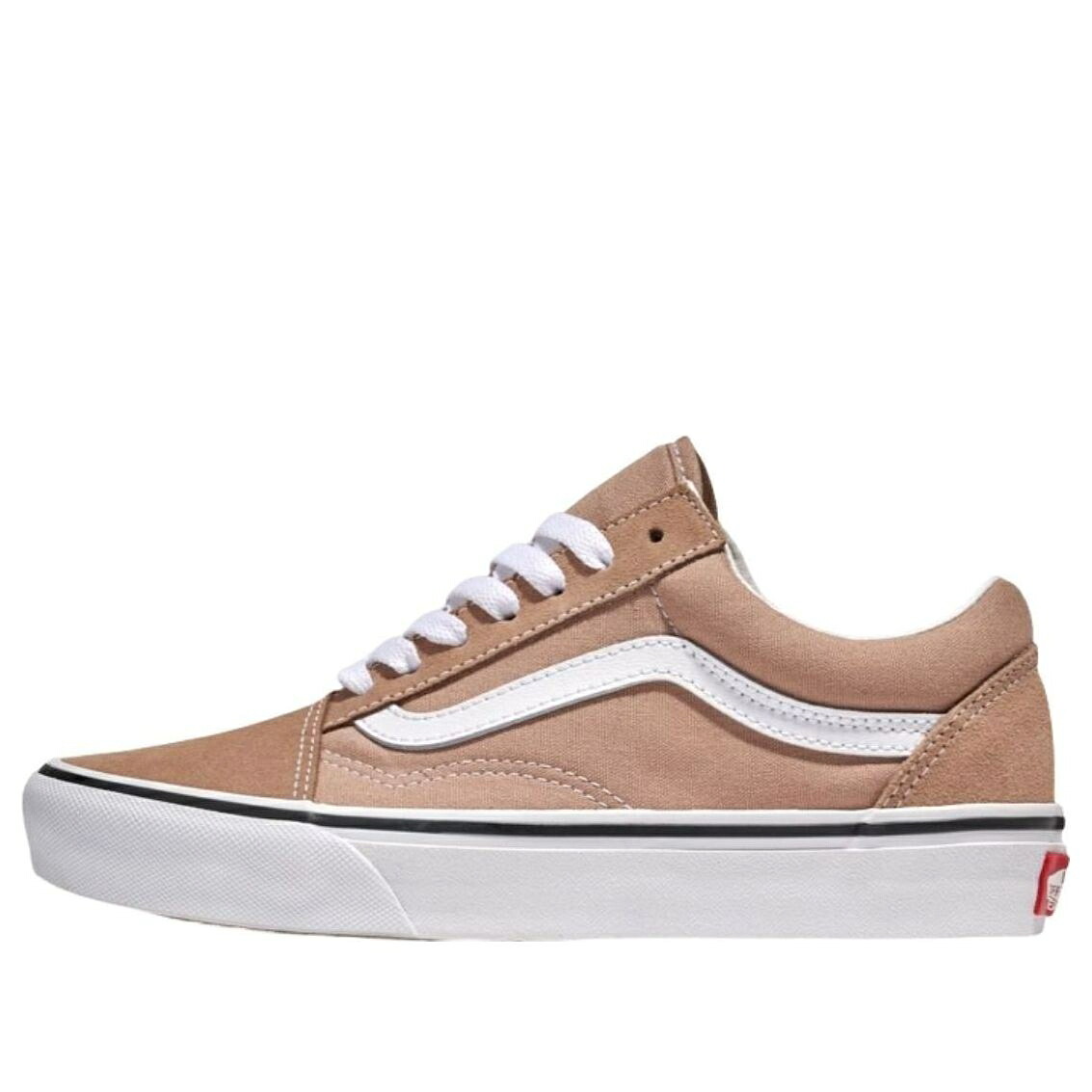 ヴァンズ バンズ ウォーム 赤銅色 赤銅色 年寄りの学院 \u0027WARM BROWN\u0027 スニーカー メンズ VANS OLD SKOOL TAUPE VN000D6WE2V / WARM TAUPE BROWN