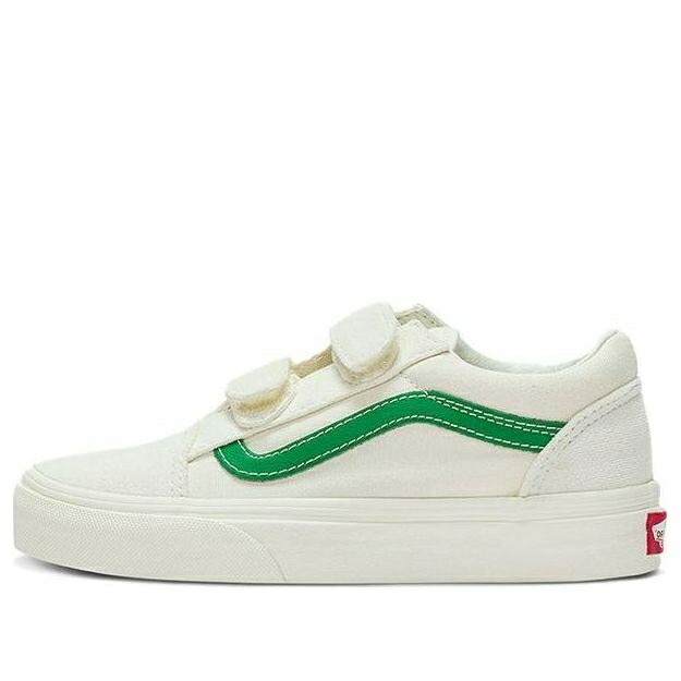 ヴァンズ バンズ 白色 ホワイト 緑 グリーン オールドスクール WHITE GREEN ジュニア キッズ VANS (PS) OLD SKOOL VN0A4BUVRFX / WHITE GREEN ベビー マタニティ スニーカー