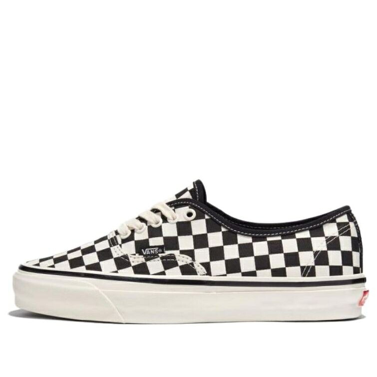 ヴァンズ バンズ オーセンティック 黒色 ブラック 白色 ホワイト 'BLACK WHITE' スニーカー メンズ VANS AUTHENTIC CHECKERBOARD VN000CT7KIG1 / BLACK WHITE
