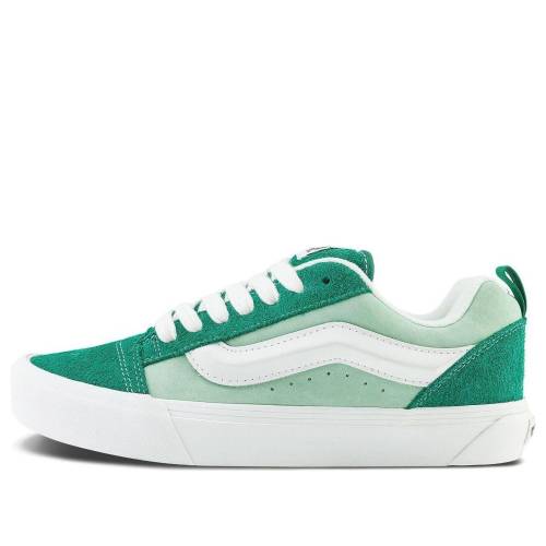 ヴァンズ バンズ 緑 グリーン 白色 ホワイト GREEN WHITE スニーカー メンズ VANS KNU SKOOL VN0009QCGRN / GREEN WHITE