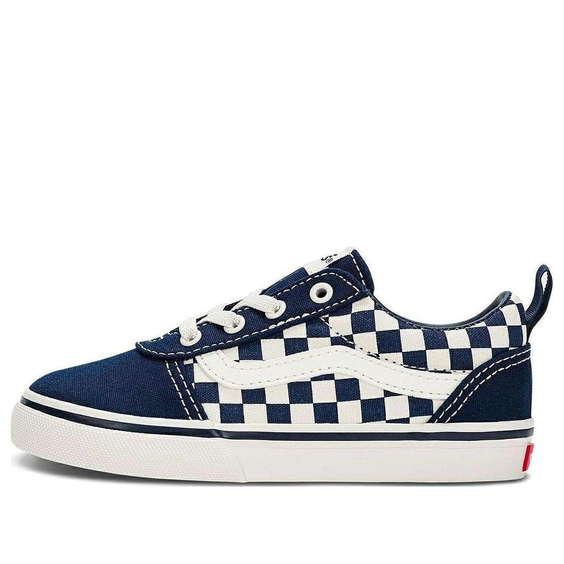 ヴァンズ バンズ スリッポン 藍色 インディゴ 青色 ブルー 白色 ホワイト 'INDIGO BLUE' ベビー VANS (TD) WARD SLIP-ON VN0A5KY8DTQ / INDIGO BLUE WHITE｜スニケス