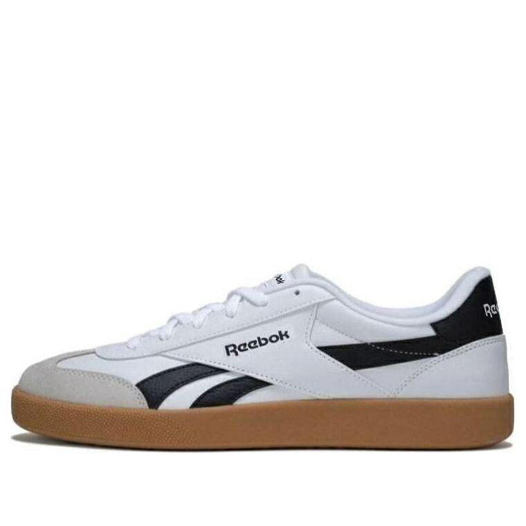 リーボック 黒色 ブラック 白色 ホワイト WHITE GUM スニーカー メンズ REEBOK SMASH EDGE S BLACK 100208245 / WHITE BLACK GUM