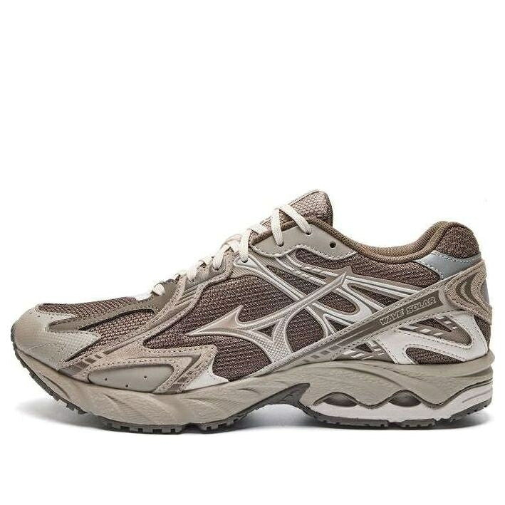 ミズノ ウェーブ ウェイブ 茶色 ブラウン 白色 ホワイト 'BROWN' スニーカー メンズ MIZUNO WAVE SOLAR V2 D1GH231803 / BROWN WHITE