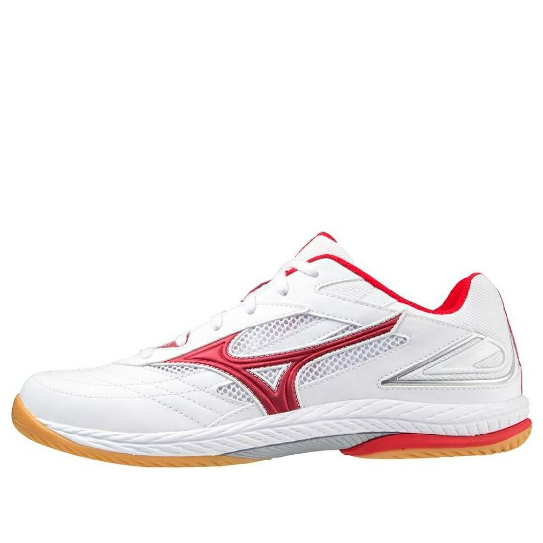 ミズノ ウェーブ ウェイブ 白色 ホワイト 赤 レッド WHITE RED スニーカー メンズ MIZUNO WAVE DRIVE 9 81GA220521 / WHITE RED