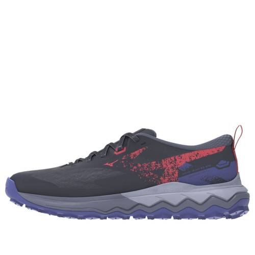 ミズノ 縮くれる ウェイブ ゴアテックス 薄墨色 薄墨色 \u0027ODYSSEY CORAL\u0027 スニーカー レディース MIZUNO (WMNS) WAVE IBUKI 5 GORE-TEX GREY CALYPSO J1キーパー255971 / ODYSSEY GREY CALYPSO CORAL IRIS