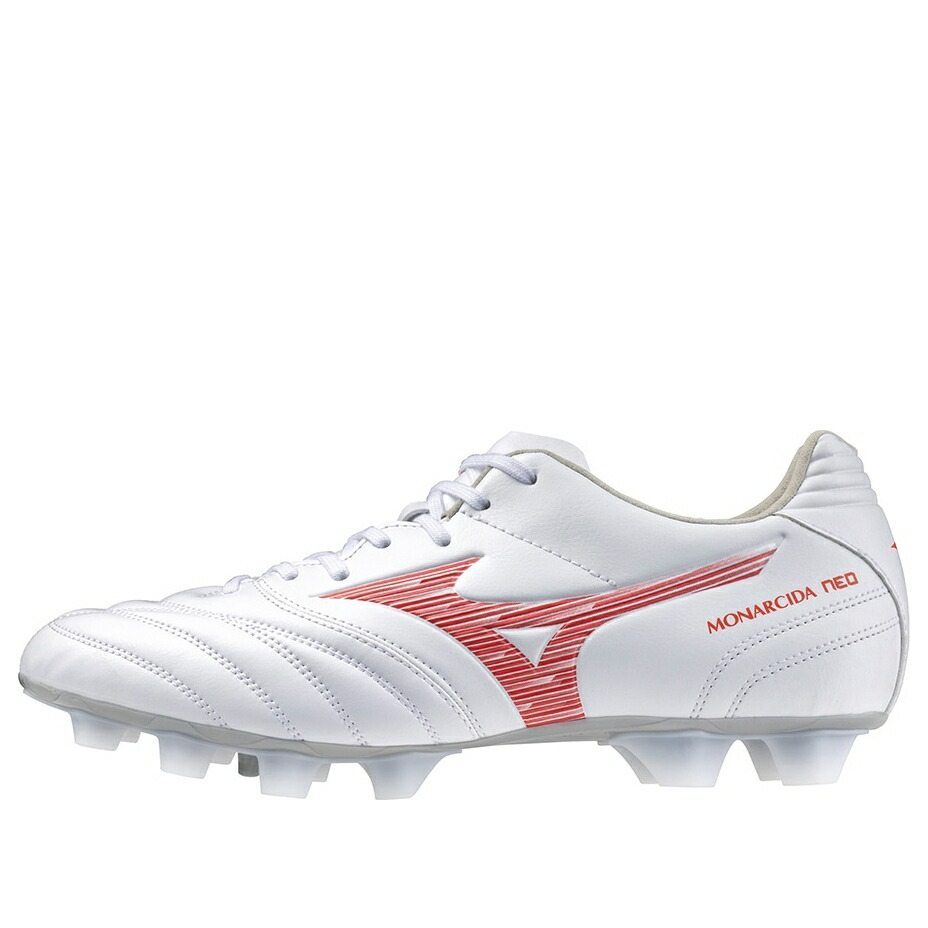 ミズノ ネオ 白色 ホワイト 赤 レッド WHITE RED スニーカー メンズ MIZUNO MONARCIDA NEO 3 SUPER WIDE P1GA242460 / WHITE RED