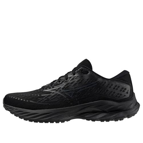ミズノ 縮くれる ウェイブ 黒いこと 黒いこと \u0027BLACK\u0027 スニーカー メンズ MIZUNO WAVE INSPIRE 20 J1GC244403 / BLACK