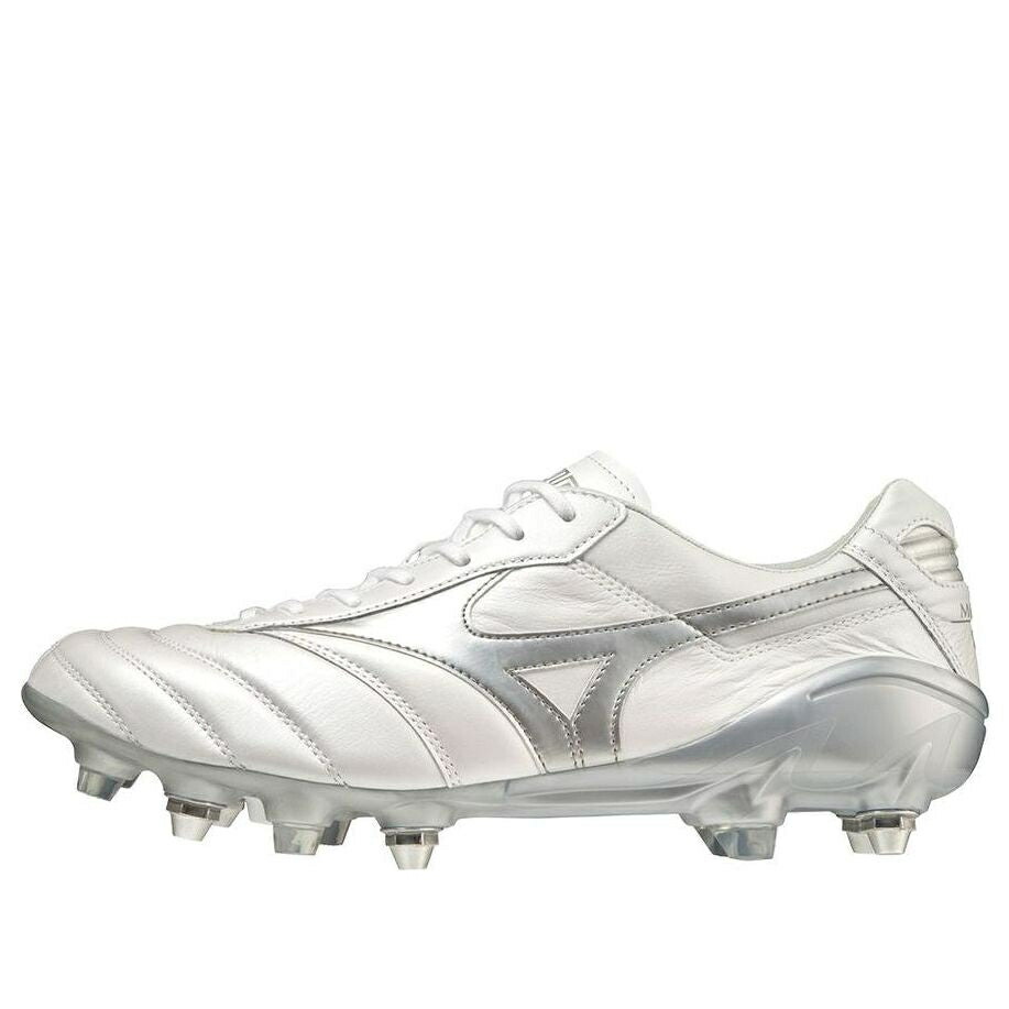 ミズノ 白色 ホワイト 銀色 シルバー WHITE SILVER スニーカー メンズ MIZUNO MORELIA DNA JAPAN MX P1GC221003 / WHITE SILVER