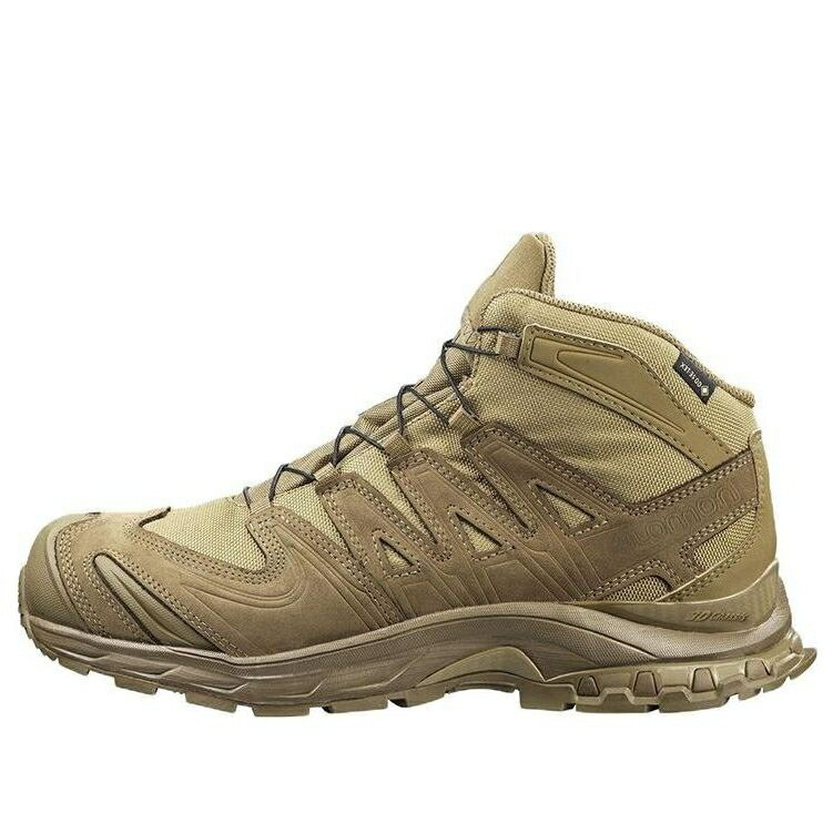 サロモン ミッド ゴアテックス 砂色 砂子 黄味がかった 黄色 \u0027SAND YELLOW\u0027 スニーカー メンズ SALOMON XA FORCES MID GORE-TEX 409779 / SAND YELLOW
